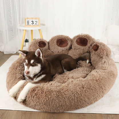 Luxury Dog Paw Bed