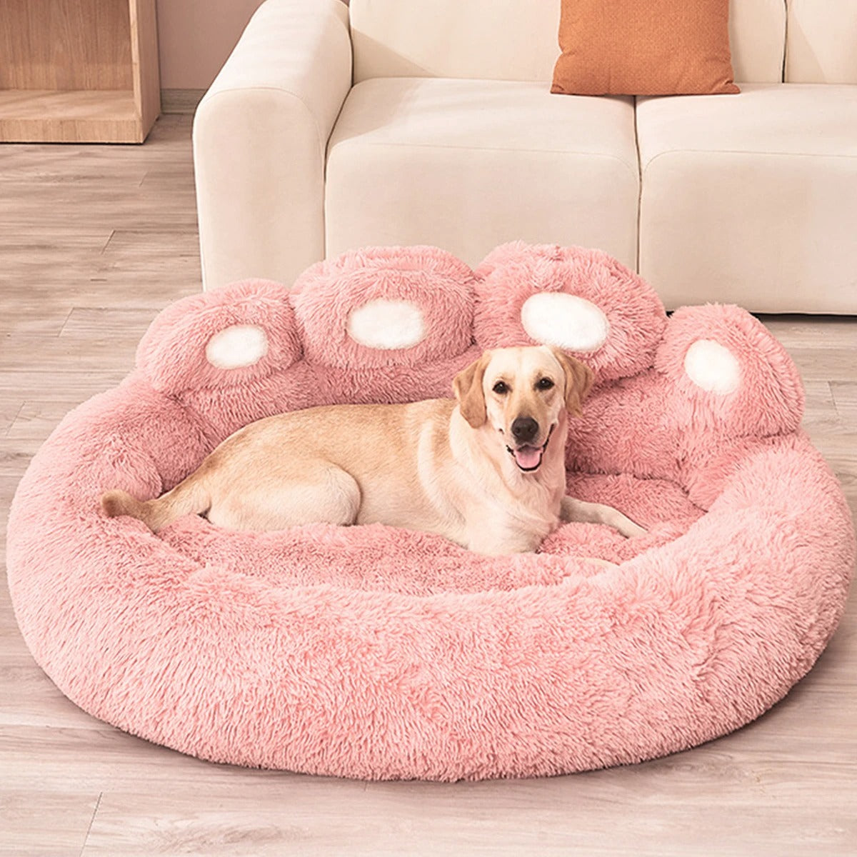 Luxury Dog Paw Bed