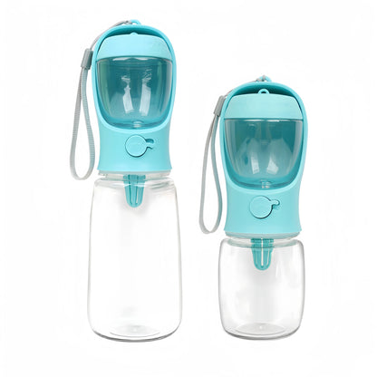 Portable Dog Water Bottle & Food Storage