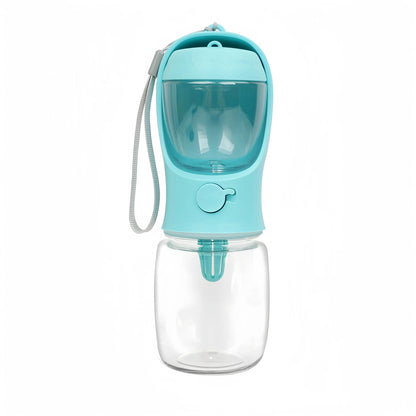 Portable Dog Water Bottle & Food Storage