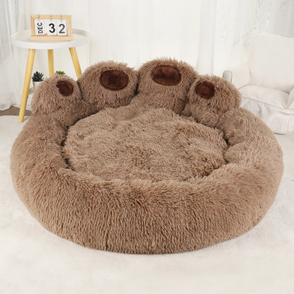 Luxury Dog Paw Bed